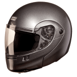 Buy FULL FACE HELMET RHYNO GUN GREY  STUDDS on 0 % discount