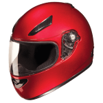 Buy FULL FACE HELMET RHYNO CHERRY RED  STUDDS on 0 % discount