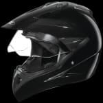 Buy OFF ROAD FULL FACE HELMET MOTOCROSS WITH VISOR BLACK (570MM) STUDDS on 0 % discount
