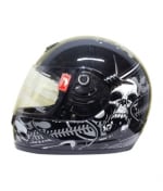 Buy Thh Helmet Ts 15 Black Skull Full Face Helmet on 0 % discount