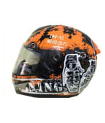 Buy Thh Helmet Ts 41 Orange Destroy Full Face Helmet on 0 % discount