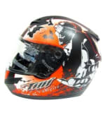 Buy THH full face HELMET VAMPIRE ORANGE THH on 0 % discount