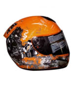 Buy THH - Full Face Helmet - TS-41 Bull (Orange) [Standard : 57 - 59 cms] on 0 % discount