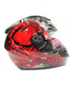 Buy THH - Full Face Helmet - Scorpion (Red) [Standard Size : 57 - 59 cms] on 0 % discount