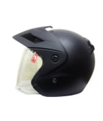 Buy Thh Helmet T375 Black Half Face Helmet on 0 % discount