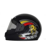 Buy TUFF FULL FACE HELMET - TROPHY RED DRAGON (GLOSSY BLACK) FOR MEN on 25.00 % discount