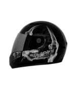 Buy Vega full face Helmet - Axor Spider (X - Black Base With Silver Graphics) on 0 % discount