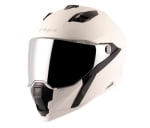 Buy FULL FACE HELMET STORM WHITE HELMET (L) VEGA on 0 % discount