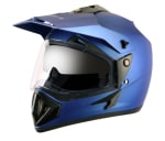 Buy OFF ROAD HELMET OFF ROAD D/V DULL BLUE HELMET (L) VEGA on 0 % discount