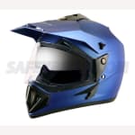 Buy OFF ROAD HELMET OFF ROAD D/V DULL BLUE HELMET (M) VEGA on 0 % discount