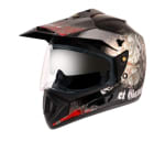 Buy OFF ROAD D/V GANGSTER BLACK RED HELMET (M) VEGA on 0 % discount