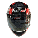 Buy FULL FACE HELMET - FF350 CROWN (GLOSSY BLACK GRAPHICS) LS2 on 0 % discount