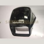 Buy FRONT FAIRING (VISOR) SPLENDOR A/W (2008)UB BLACK/SILVER ZADON on 0.00 % discount