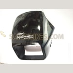 Buy FRONT FAIRING (VISOR) SPLENDOR PRO UB BLACK/SILVER ZADON on 0.00 % discount