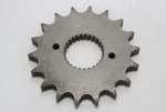 Buy FRONT / GEAR  BOX SPROCKET BULLET CLASSIC 500 / THUNDERBIRD 500 CC / CONTINENTAL GT 535CC  18 TEETH TWO HOLES POLISHED STEEL ZADON on 0.00 % discount