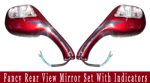 Buy FANCY REAR VIEW MIRROR SET WITH INDICATORS on  % discount