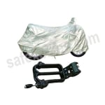 Buy UNIVERSAL BODY COVER WITH HELMET LOCKING DEVICE ZADON on 48.00 % discount