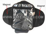 Buy BLACK TANK BAG WITH MAGNET FOR ROYAL ENFIELD BULLET ZADON on 0.00 % discount