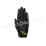 Buy ALPINESTARS SMX 1 AIR CARBON GLOVES (BLACK,YELLOW FLUO) UNIVERSAL on 0.00 % discount