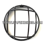 Buy HEAD LIGHT JALI / GRILL BLACK FOR ROYAL ENFIELD BULLET D2 ZADON on 15.00 % discount