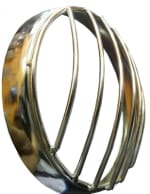 Buy HEAD LIGHT GRILL CHROME FOR ROYAL ENFIELD BULLET ZADON on 15.00 % discount