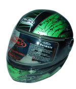 Buy Armex Full Face Helmet For Male - Green on 30.00 % discount