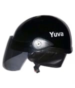 Buy Armex Black Open Face Helmet on 0 % discount