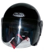 Buy Armex Black Open Face Helmet on 30.00 % discount