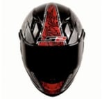 Buy FULL FACE HELMET DRAGON (BLACK RED) LS2 on 0 % discount