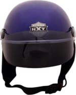 Buy NXT JR-614 Motorbike OPEN FACE Helmet - L(Blue) on 0 % discount