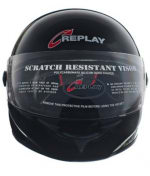 Buy Replay Black Security OPEN FACE Helmet on 30.00 % discount