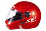 Buy HELMET SB-1 STEELBIRD FULL FACE CLASSIC FRESH RED on 0 % discount