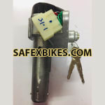 Buy IGNITION SWITCH CUM STEERING LOCK BLAZE (5 pin coupler) MINDA on 0.00 % discount