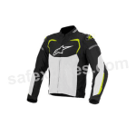 Buy ALPINESTARS T-GP PRO AIR JACKET (BLACK/WHITE/YELLOW FLUO) UNIVERSAL on 15.00 % discount