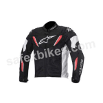 Buy ALPINESTARS T-GP R AIR JACKET (BLACK,WHITE,RED) UNIVERSAL on 0 % discount