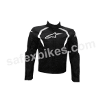 Buy ALPINESTARS ALUX WATERPROOF JACKET (BLACK,WHITE) UNIVERSAL on 0 % discount