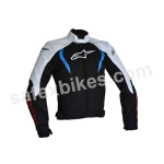 Buy ALPINESTARS ALUX WATERPROOF JACKET( BLACK,WHITE,BLUE) UNIVERSAL on 15.00 % discount