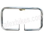 Buy LEG GUARD PLAIN (SUPER CHROME) 1.5 THICK PIPE ROYAL ENFIELD ZADON on 0.00 % discount