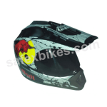 Buy Armex full face Motocross Helmet For Male - Silver on 0 % discount