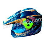 Buy Armex Micra Motocross Black And Orange Bull Graphic full face Helmet on 30.00 % discount