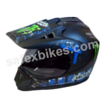 Buy Armex full face Motocross Helmet For Male - Blue on 0 % discount