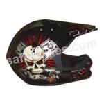 Buy Cross full face Helmet-Motocross Piston Head on 0 % discount