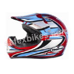 Buy HELMET SB-16 STEELBIRD MOTO CROSS-X RED FULL FACE on 0 % discount