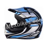 Buy HELMET SB-16 STEELBIRD MOTO CROSS-X BLACK FULL FACE on 0 % discount
