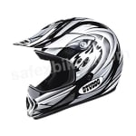 Buy HELMET MOTOCROSS FULL FACE DEVIL DECOR STUDDS on 25.00 % discount