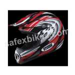 Buy HELMET MOTOCROSS FULL FACE SMILE DECOR STUDDS on 0 % discount