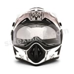 Buy Vega motocross full face Helmet - Off Road-Ranger (White Gold) on 0 % discount