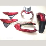 Buy BODY KIT DISCOVER135 CC SET OF 7 (WITHOUT PETROL TANK) (RED) ZADON on 0.00 % discount