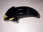 Buy FRONT MUDGUARD APACHE RTR (BLACK WITH YELLOW STICKER) TVSGP on 0 % discount