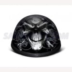 Buy NOVELTY EAGLE CROSS BONES HELMET (LARGE) VEGA on 0 % discount